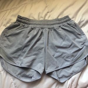 Light blue lululemon shorts